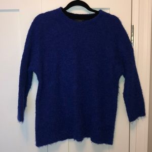 Royal blue j crew sweater